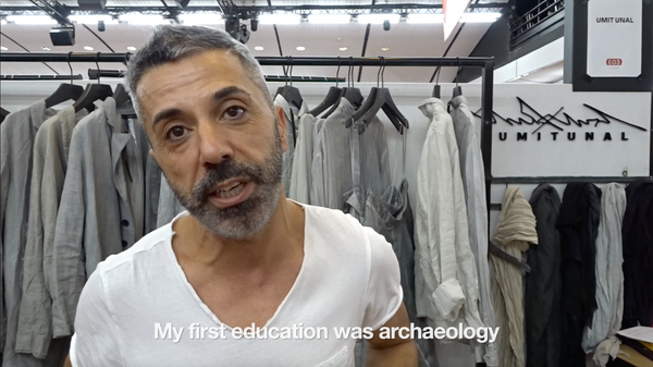 A few words from Fashion Designer Umit Unal