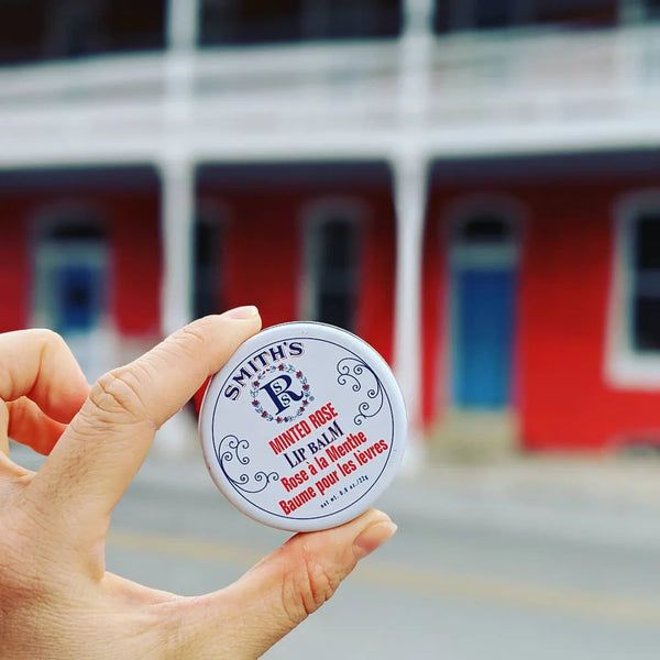 Smiths Minted Rose Lip Balm Tin Toiletries Smiths Rosebud Salve