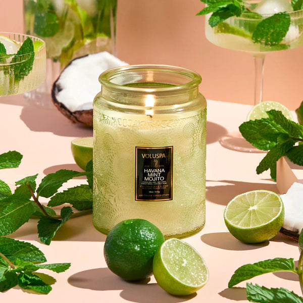 Voluspa Mojito 100hr Candle Candles Voluspa