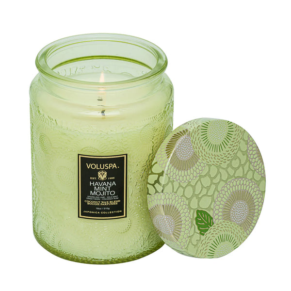 Voluspa Mojito 100hr Candle Candles Voluspa
