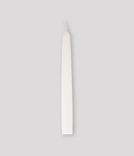 National Candle Pillar 75x250mm White