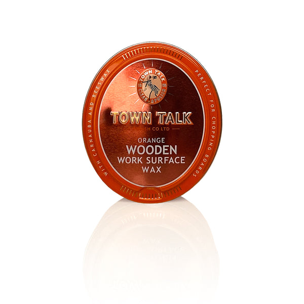 Town Talk Orange Wooden Wax Homewear Town Talk