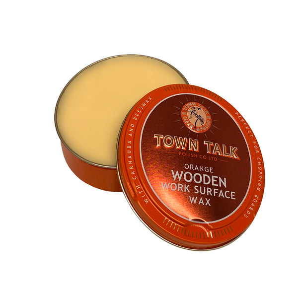 Town Talk Orange Wooden Wax Homewear Town Talk