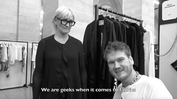 A few words from Fashion Designer Nelly Johansson