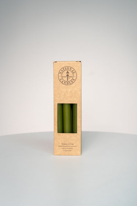 National candles Household Taper Candle in black