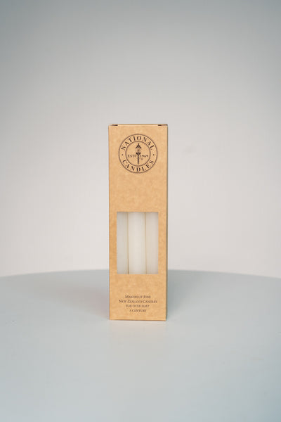 National candles Household Taper Candle in Cream