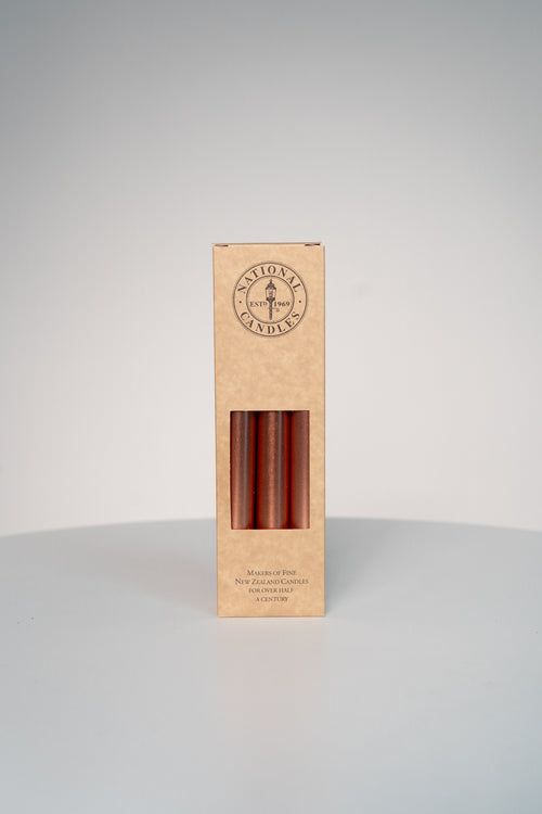 National candles Household Taper Candle in copper