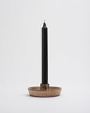 National candles Household Taper Candle in black