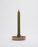 National candles Household Taper Candle in Olive