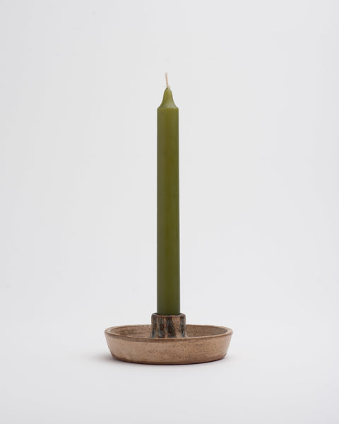 National candles Household Taper Candle in Olive
