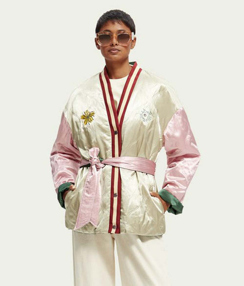 Scotch and Soda Reversible Sakura Kimono Bomber Clothing Scotch & Soda   