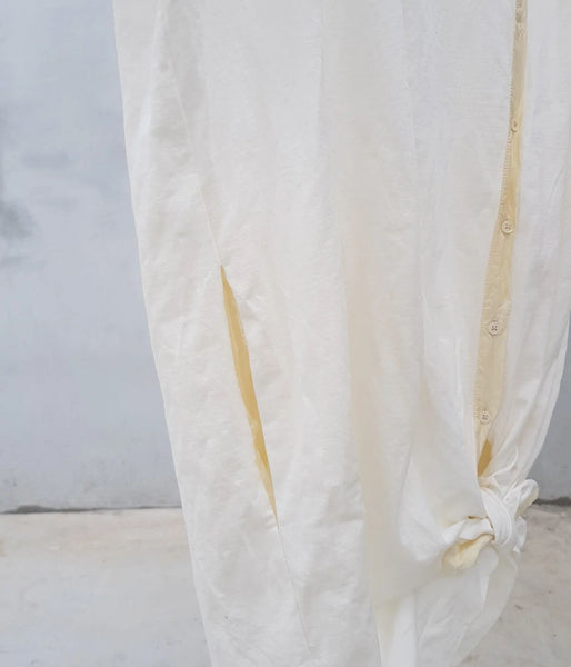 Lela Jacobs T Shirt Dress Japanese Cotton/Vintage Silk Clothing Lela Jacobs   
