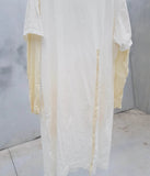 Lela Jacobs Japanese Cotton/Vintage Silk T Shirt Dress w Arms Clothing Lela Jacobs   