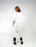 Lela Jacobs T Shirt Dress Japanese Cotton/Vintage Silk Clothing Lela Jacobs   