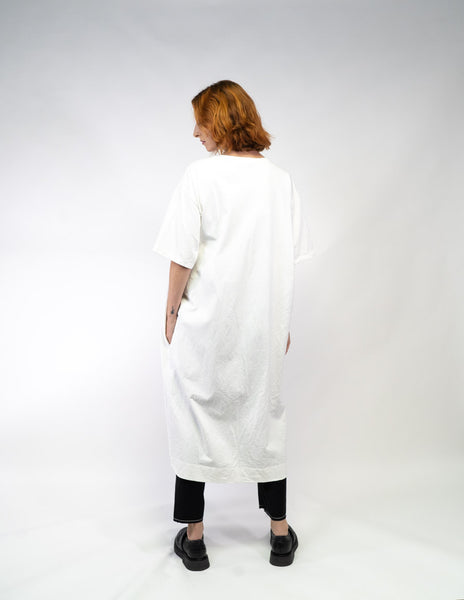 Lela Jacobs T Shirt Dress Japanese Cotton/Vintage Silk Clothing Lela Jacobs   
