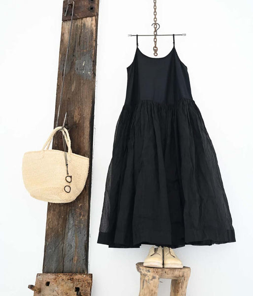 Meg By Design Long Tutu Slip Clothing Meg by Design Small Black 