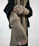 Lela Jacobs U Fingerless Gloves Clothing Lela Jacobs   