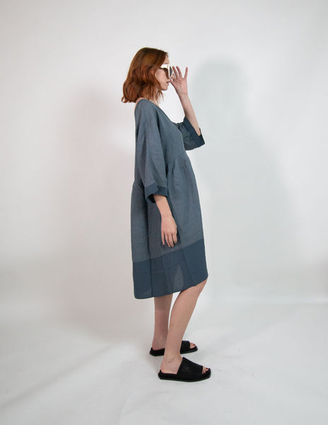 Transit Par-Such Linen Panel Dress Clothing Transit   