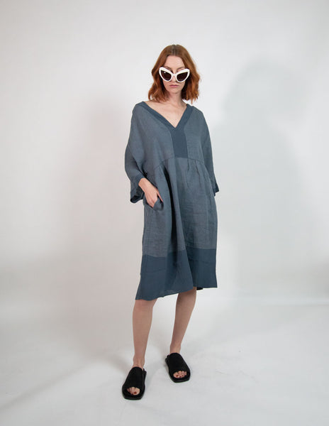 Transit Par-Such Linen Panel Dress Clothing Transit   