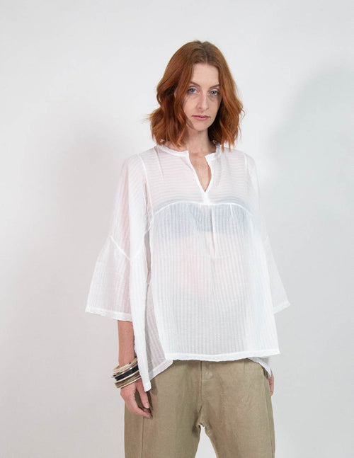 Transit Par-Such Stripe Voile Blouse Clothing Transit   
