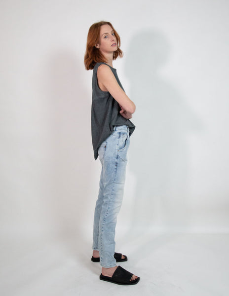 Zhrill Amy Jeans - Light Blue Clothing Zhrill   