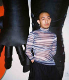 Jimmy D Mr Wavey Top-Static Stripe Clothing Jimmy D   