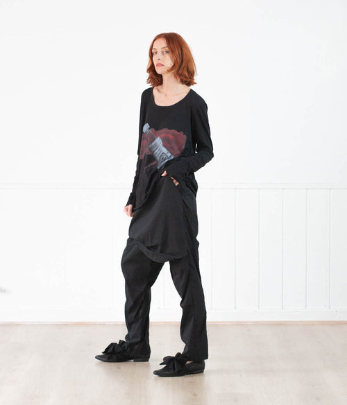 Rundholz Black Conner Long Sleeve T Shirt Accessories Rundholz Black   