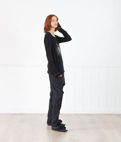 Rundholz Black Conner Long Sleeve T Shirt Accessories Rundholz Black   