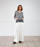 Transit Par-Such Contrast 3/4 Top Clothing Transit   