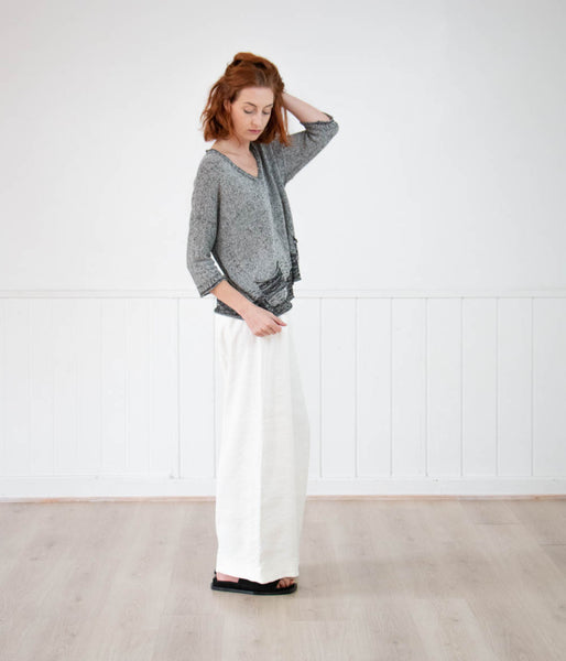 Transit Par-Such Contrast 3/4 Top Clothing Transit   