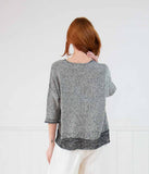 Transit Par-Such Contrast 3/4 Top Clothing Transit   