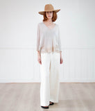 Transit Par-Such Contrast 3/4 Top Clothing Transit   