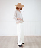 Transit Par-Such Contrast 3/4 Top Clothing Transit   