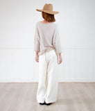 Transit Par-Such Contrast 3/4 Top Clothing Transit   