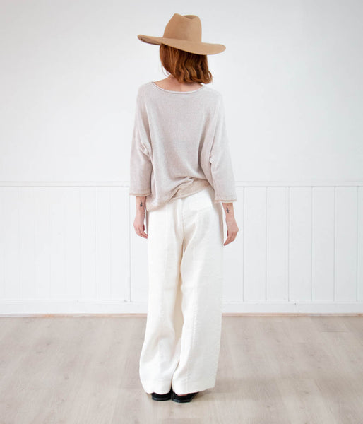 Transit Par-Such Contrast 3/4 Top Clothing Transit   