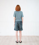 Transit Par-Such Blue Knit Top Clothing Transit   