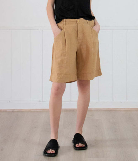 Lela Jacobs Half Pleat Skirt-Silk