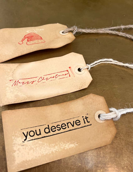 You Deserve It Gift Tag Homewear Et Vous   
