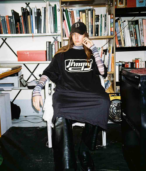 Jimmy D Space & Time Logo-unisex-tee-dress Clothing Jimmy D   