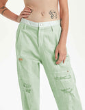 Umit Unal Mint Trousers Clothing Umit Unal   