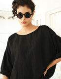Meg By Design Paola Top Clothing Meg by Design Black Small 