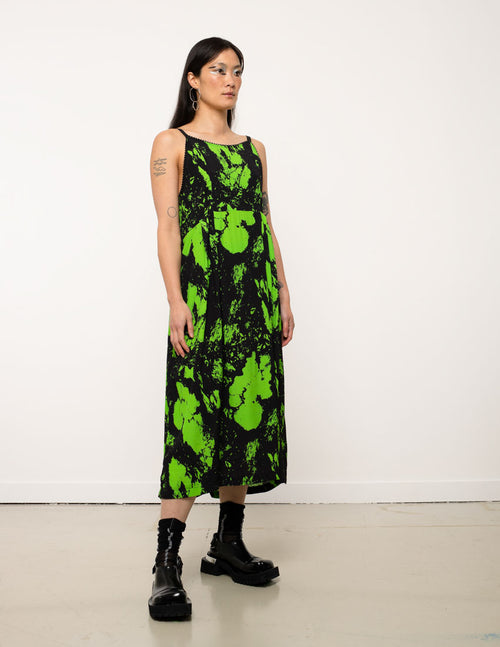 JPalm Lotta Dress - Acid Green Clothing JPalm   