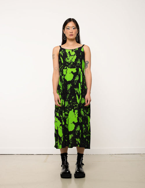 JPalm Lotta Dress - Acid Green Clothing JPalm   