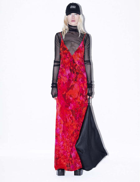 Meg by Design Zahra Double Lined Organdy Dress