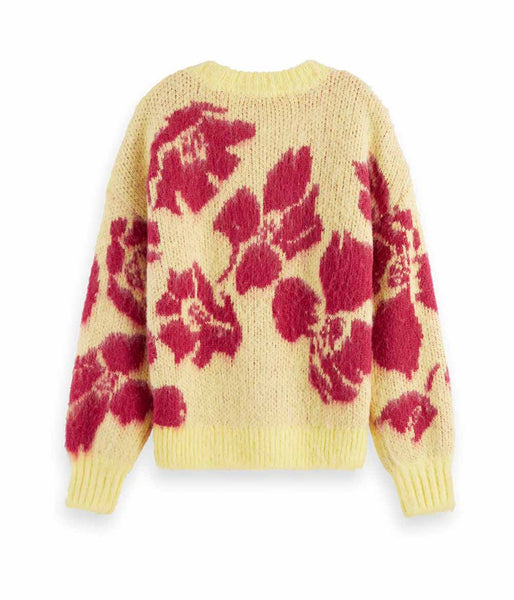 Scotch And Soda Brushed Abstract Pullover Clothing Scotch & Soda   