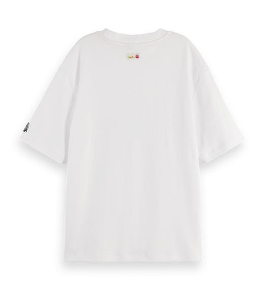 Scotch and Soda In Bloom Loose Fit Tee Clothing Scotch & Soda   