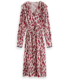 Scotch and Soda Long Sleeved Draped Dress Clothing Scotch & Soda   