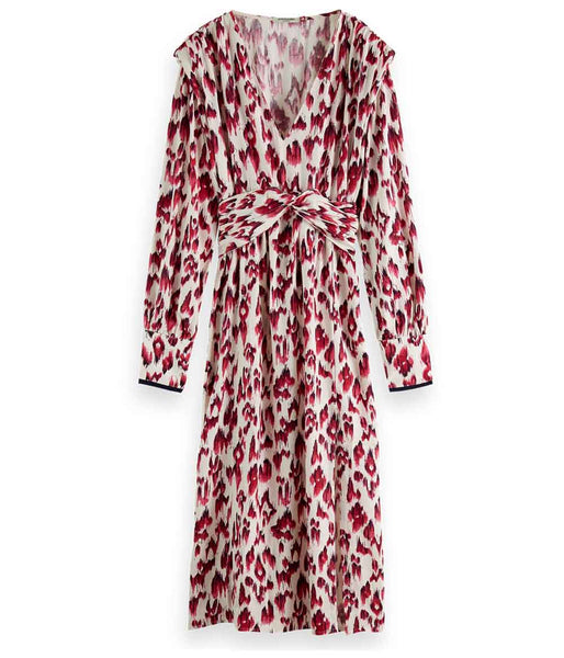 Scotch and Soda Long Sleeved Draped Dress Clothing Scotch & Soda   