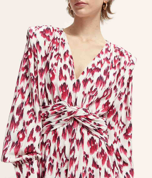 Scotch and Soda Long Sleeved Draped Dress Clothing Scotch & Soda Small  