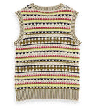 Scotch and Soda  Mixed Stitch Knitted Vest Clothing Scotch & Soda   